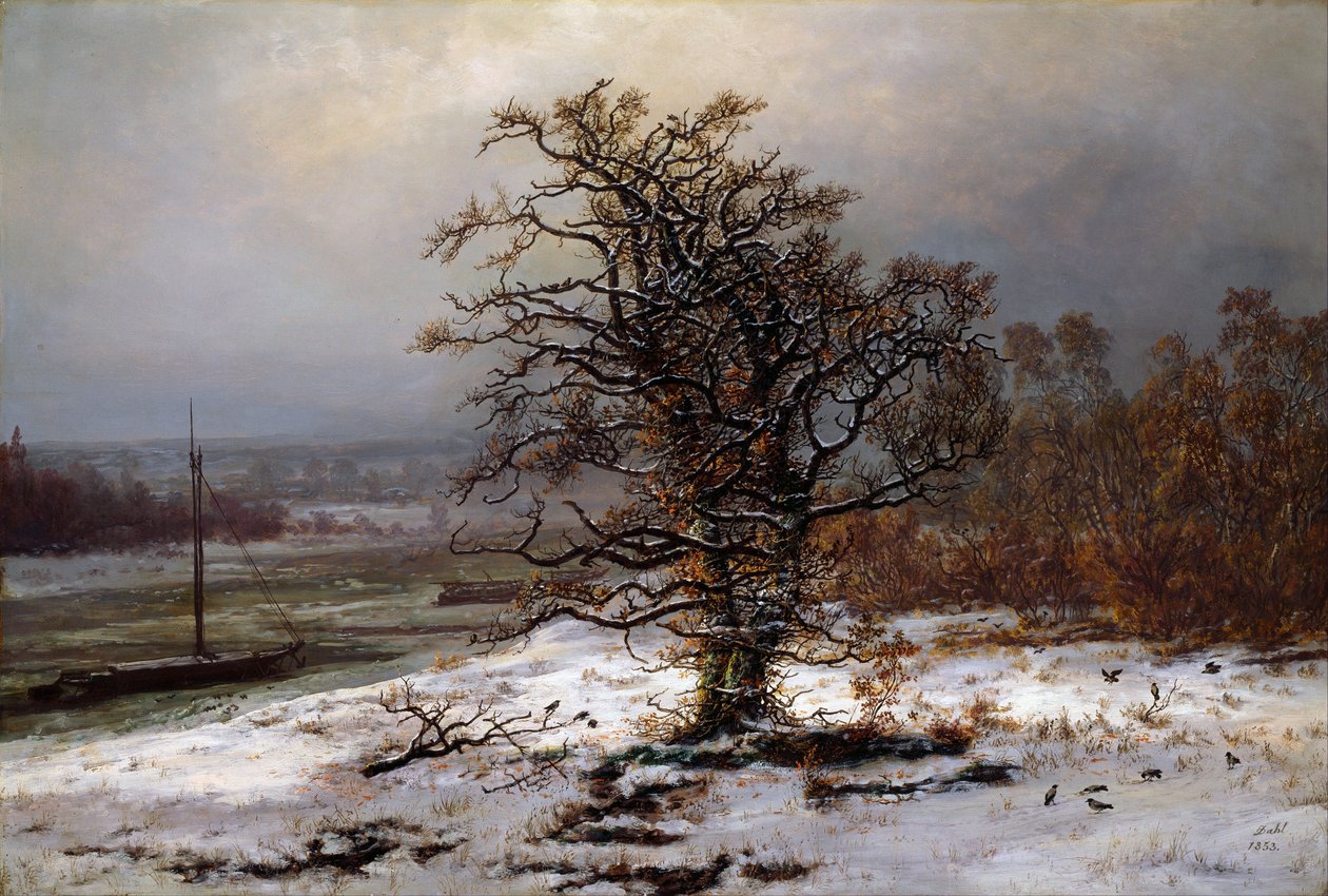 "约翰-克里斯蒂安-克劳森-达尔（Johan Christian Clausen Dahl，1788-1857 年）1853 年的绘画作品 奥斯陆国家艺术博物馆 作者 约翰·克里斯蒂安·达尔