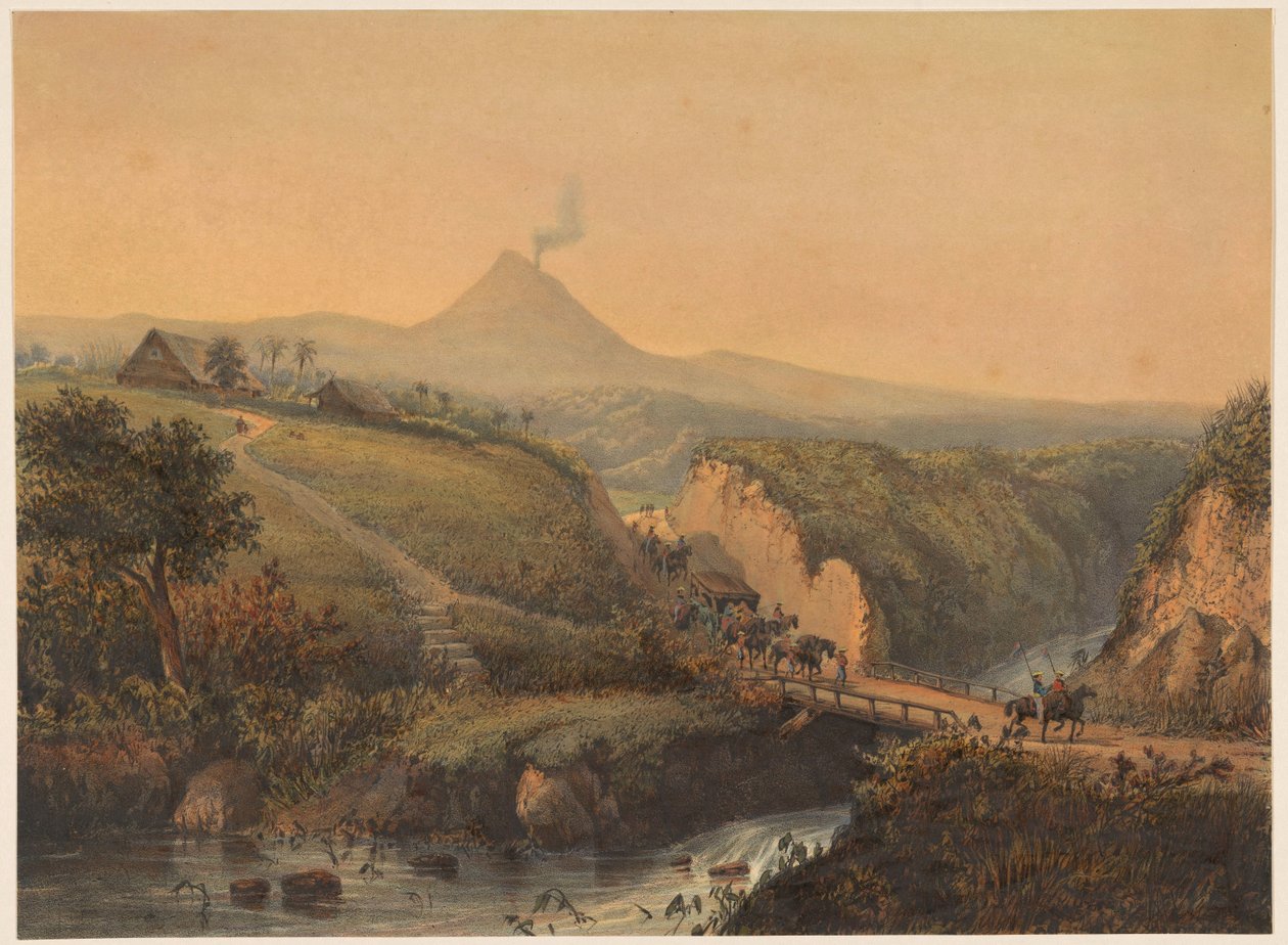 马朗周围的景色
马朗的风景（帕萨鲁安宅邸）（物品上的标题） 作者 约翰·康拉德·格雷夫