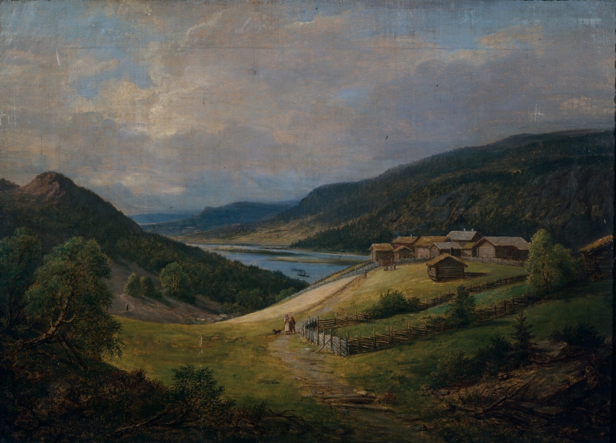 选自 Gudbrandsdalen（布面油画） 作者 约翰·戈比茨