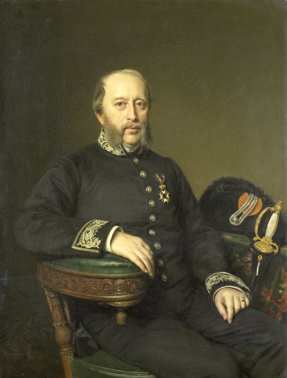 杰拉德·约翰·维洛伦·范·塞马特 (Gerard Johan Verloren van Themaat) (1809-90)。 乌得勒支省行政长官成员 作者 约翰·海因里希·诺曼