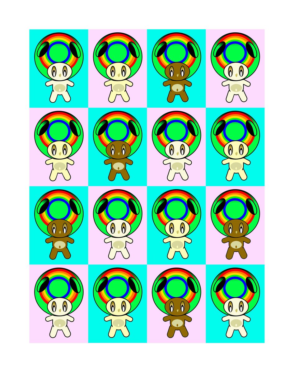 彩虹儿童，2014 年（数字艺术） 作者 约翰·利利亚（Johan Lilja）