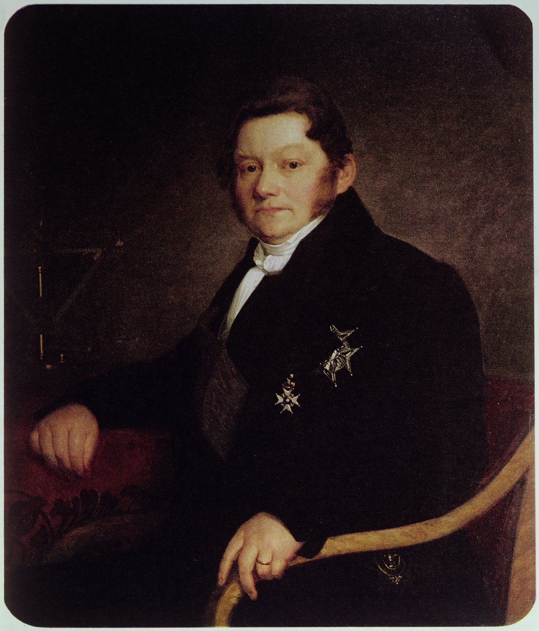 Jons Jakob Berzelius（1779-1848）1843 作者 约翰·奥拉夫·索德马克