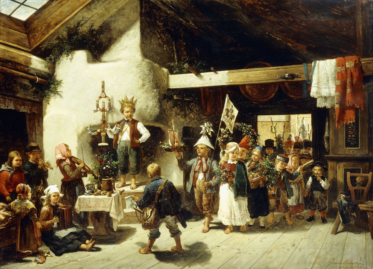 特别庆典，1877年 作者 约翰·塞弗林·尼尔森（Johan Severin Nilson）