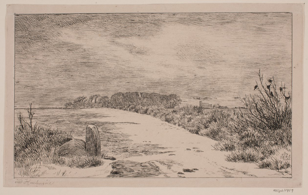 作者：Himlingøjje，冬季景观 作者 约翰·托马斯·伦比
