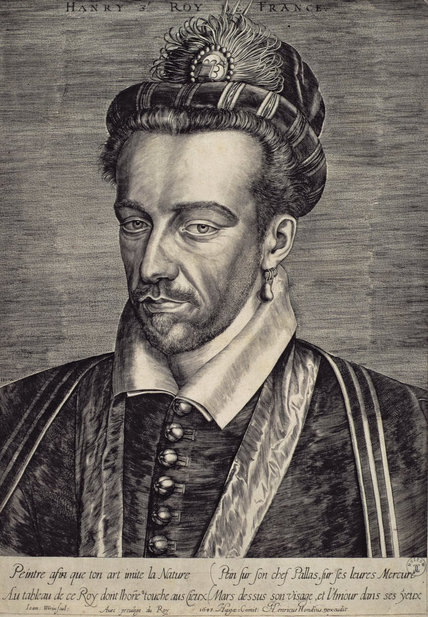 亨利三世瓦卢瓦（1551-89） 作者 约翰·威瑞克斯