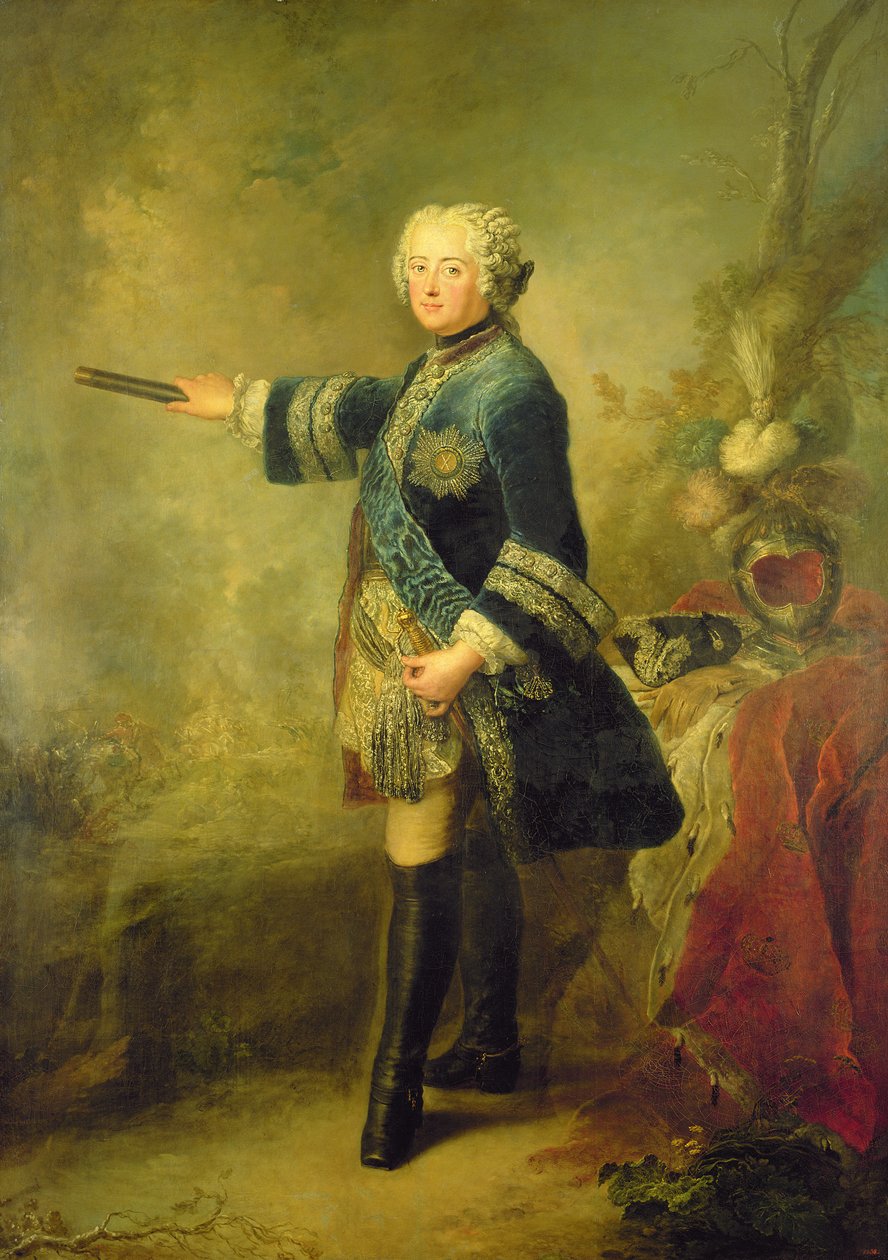 Stanislas II August Poniatowski 作者 兰皮的约翰·浸信会贵族
