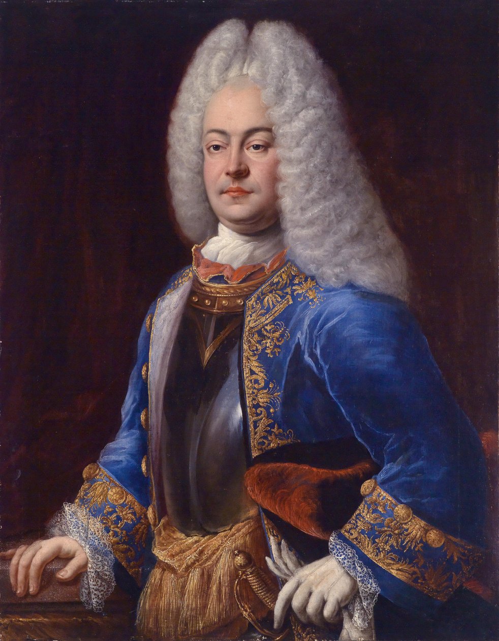 东弗里西亚王子乔治艾伯特（1690-1734） 作者 约翰·康拉德·艾希勒（Johann Conrad Eichler）