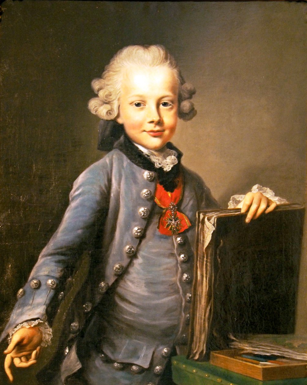 Saxe-Weimar-Eisenach的弗雷德里克·费迪南德·康斯坦丁王子（1758-1793） 作者 约翰·乔治·齐塞尼斯（Johann Georg Ziesenis）