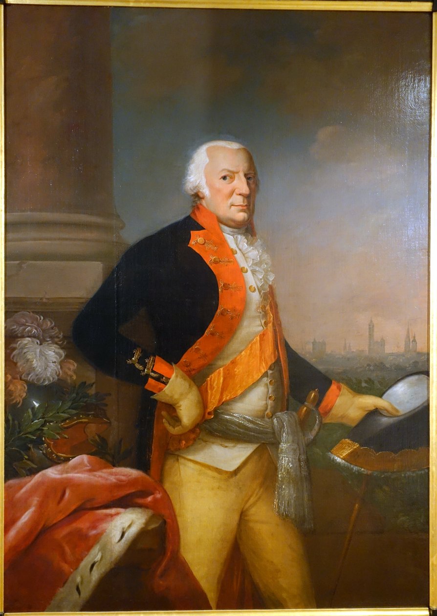 公爵Carl Wilhelm Ferdinand 作者 约翰·海因里希·施罗德（Johann Heinrich Schroder）