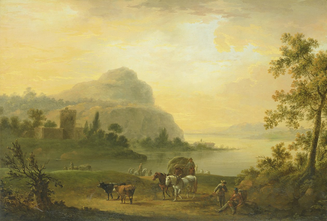 1773年的早晨 作者 约翰·雅各布·蒂施贝恩（Johann Jacob Tischbein）