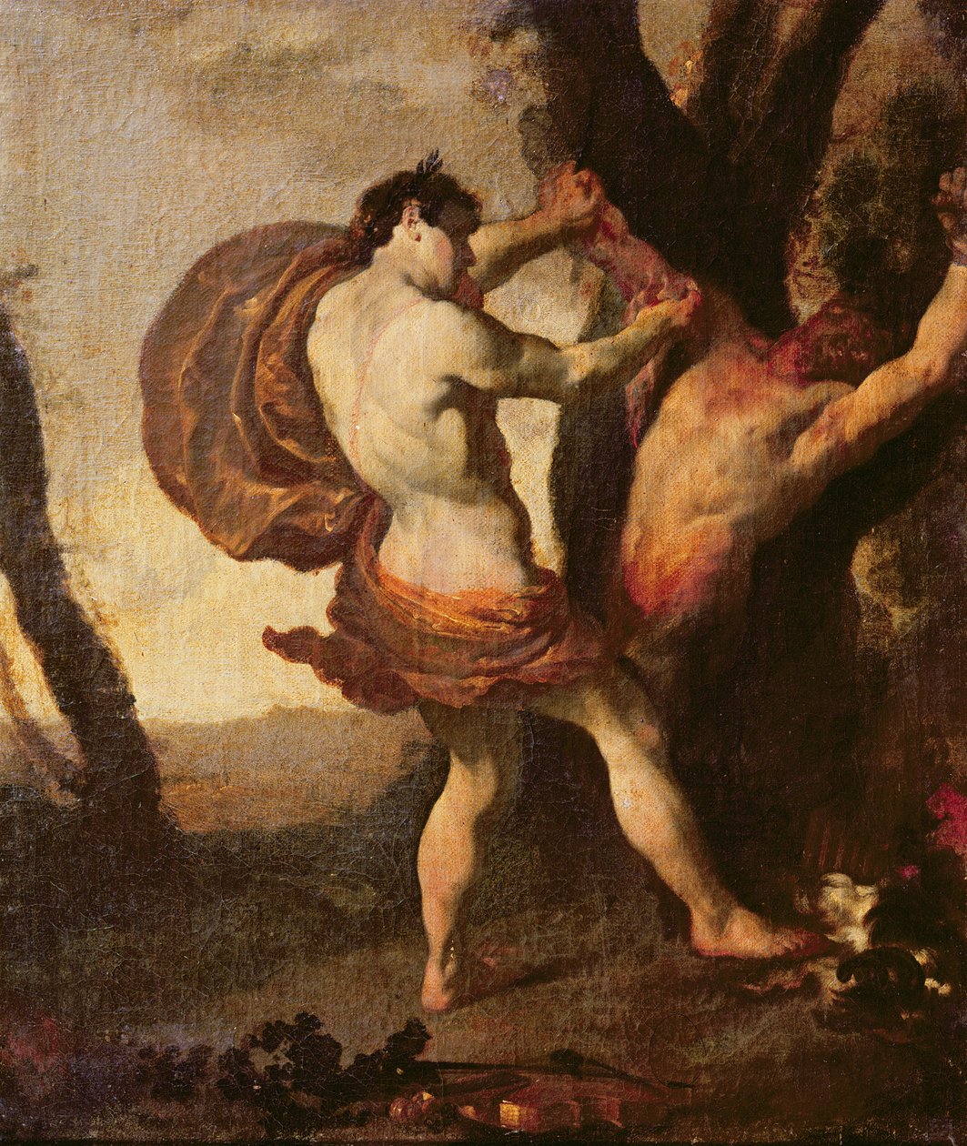 阿波罗剥夺Marsyas，c.1627 作者 Johann Liss或Lis或Lys