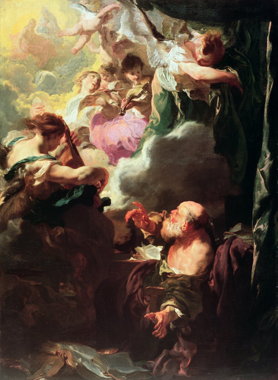 圣保罗的狂喜，c.1628-29 作者 Johann Liss或Lis或Lys