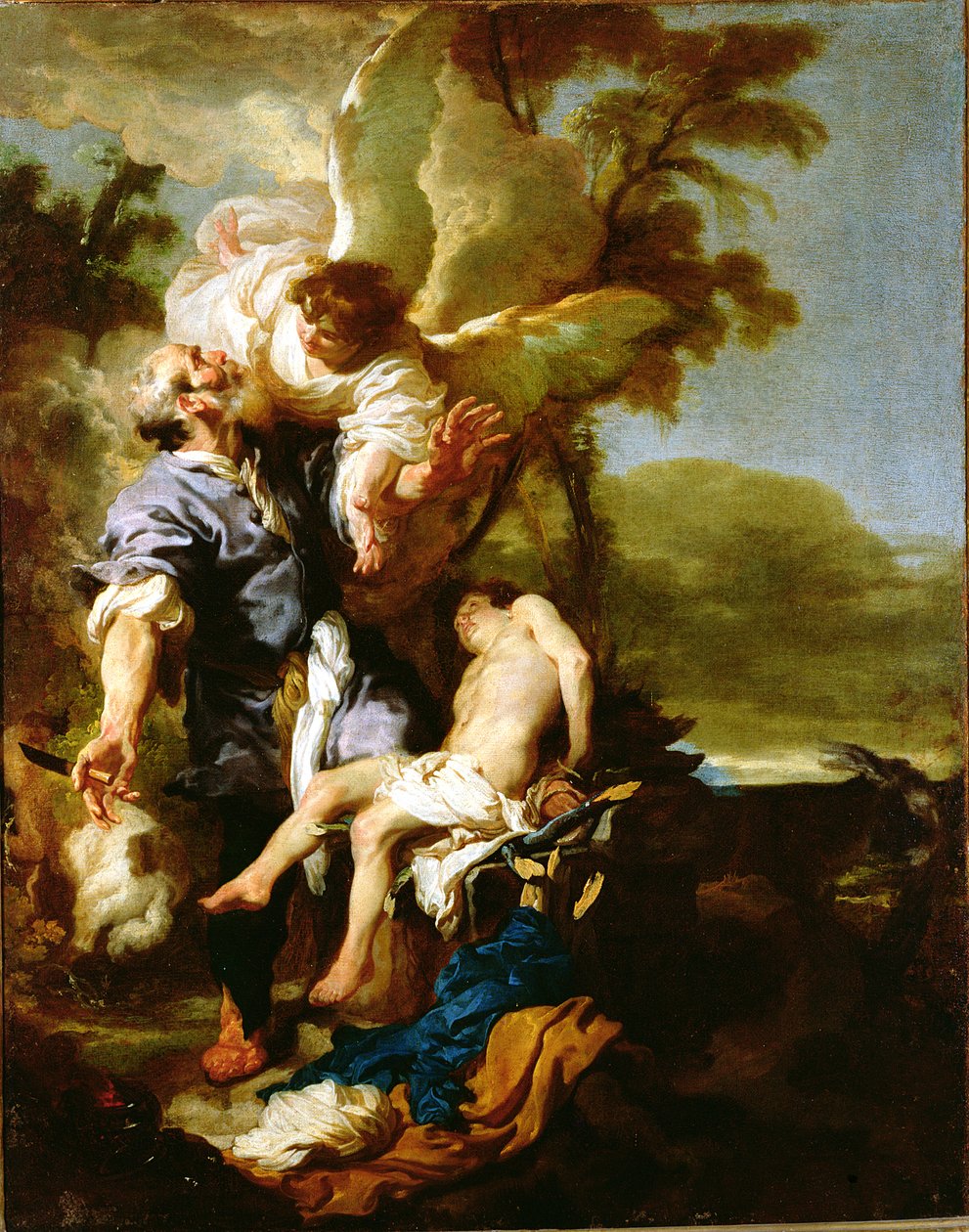 以撒的牺牲，1625-26 作者 Johann Liss或Lis或Lys
