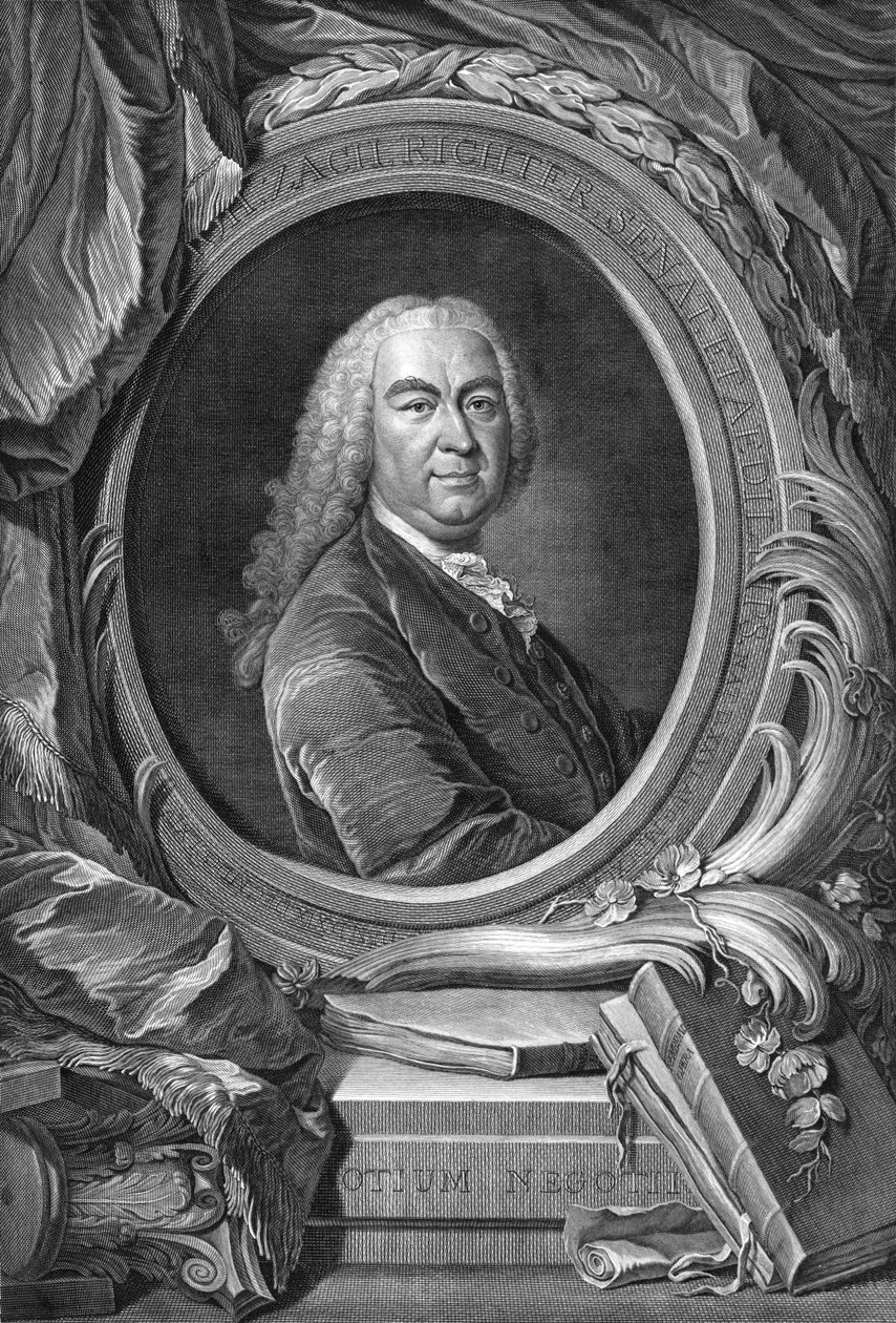 被描绘的人：Johann Christoph Richter 作者 马丁·伯尼格洛斯（Martin Bernigeroth）