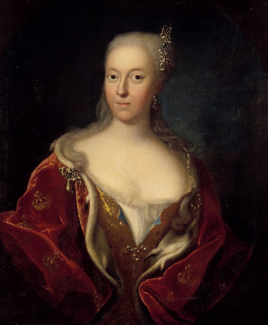 Daniel Sophie von Reventlow，丹麦女王 作者 约翰·所罗门·瓦尔