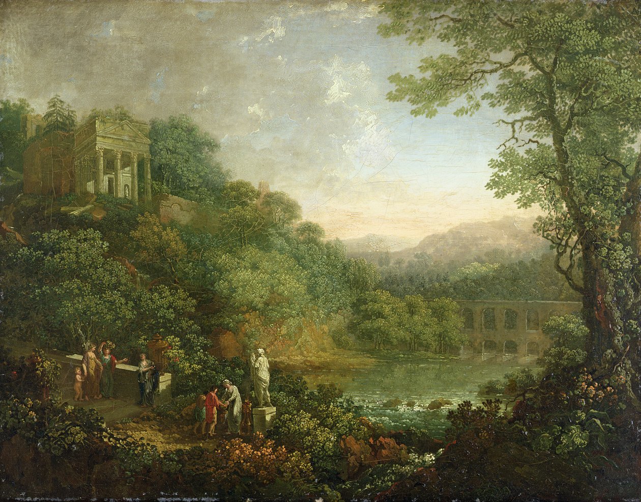 理想的风景，1776年 作者 约翰·塞巴斯蒂安·巴赫（Johann Sebastian Bach）