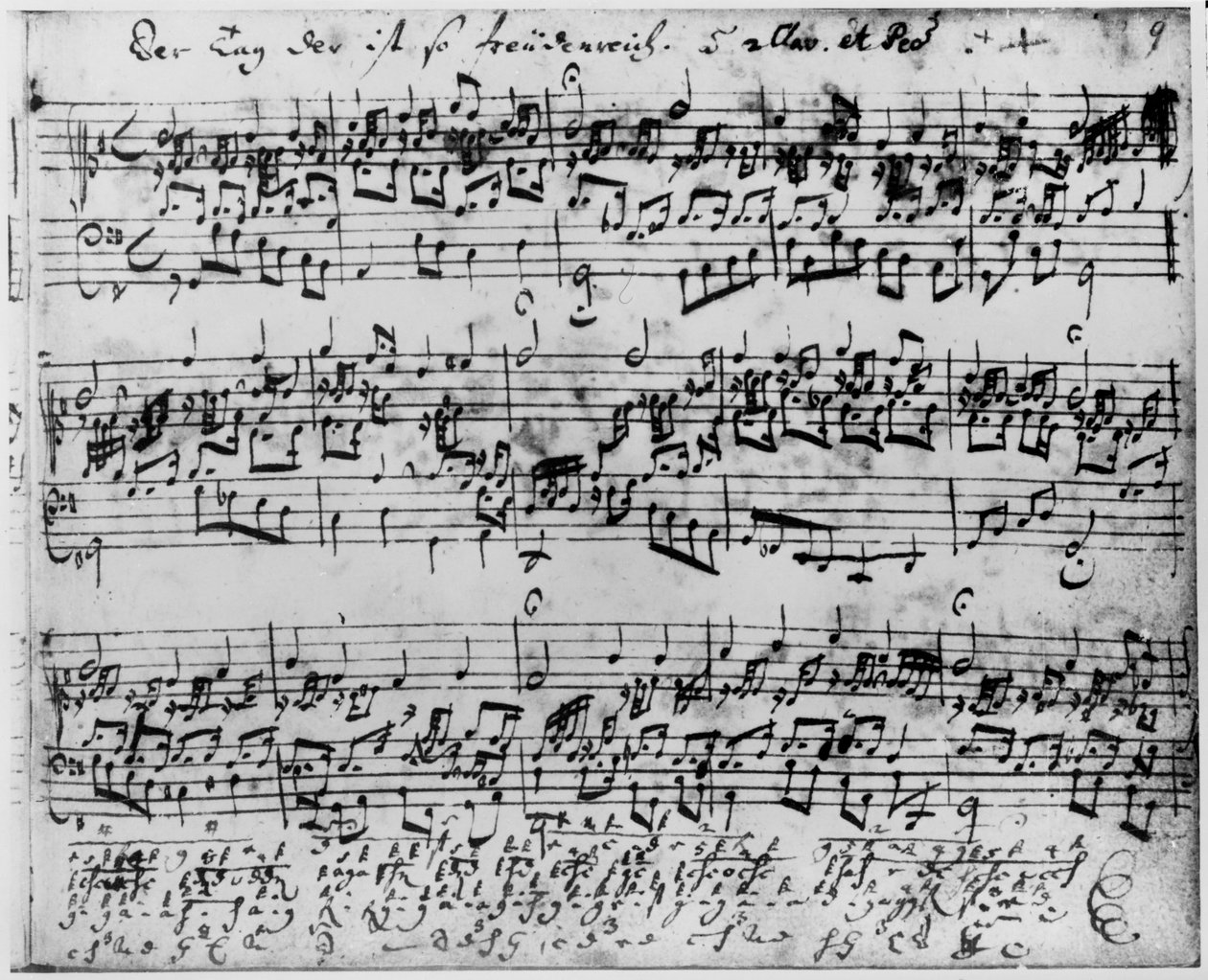 Orgelbuchlein（器官片收集），合唱，1713-17 作者 约翰·塞巴斯蒂安·巴赫（Johann Sebastian Bach）