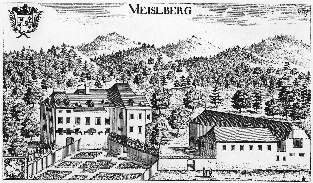 城堡Meiselberg在玛丽亚萨尔-克恩顿州-奥地利-欧盟 作者 约翰·魏卡德·冯·瓦尔瓦索尔