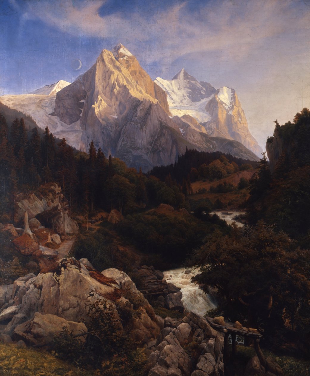 Wetterhorn 作者 约翰·威廉·席默
