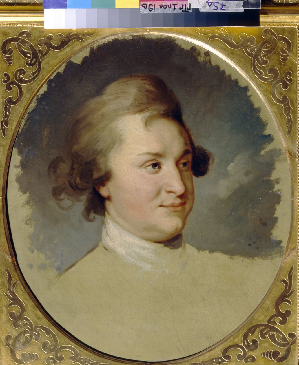 Grigori Potemkine (Potiomkine) - Tauris 王子的肖像将军-元帅，政治家 Grigori A. Potyomkin (1739-1791) par Lampi, Johann-Baptist von, the Elder (1751-1830)，18 世纪下半叶。 - 布面油画，55,3x47,3 - State Tretyakov 作者 约翰·施洗约翰·兰皮