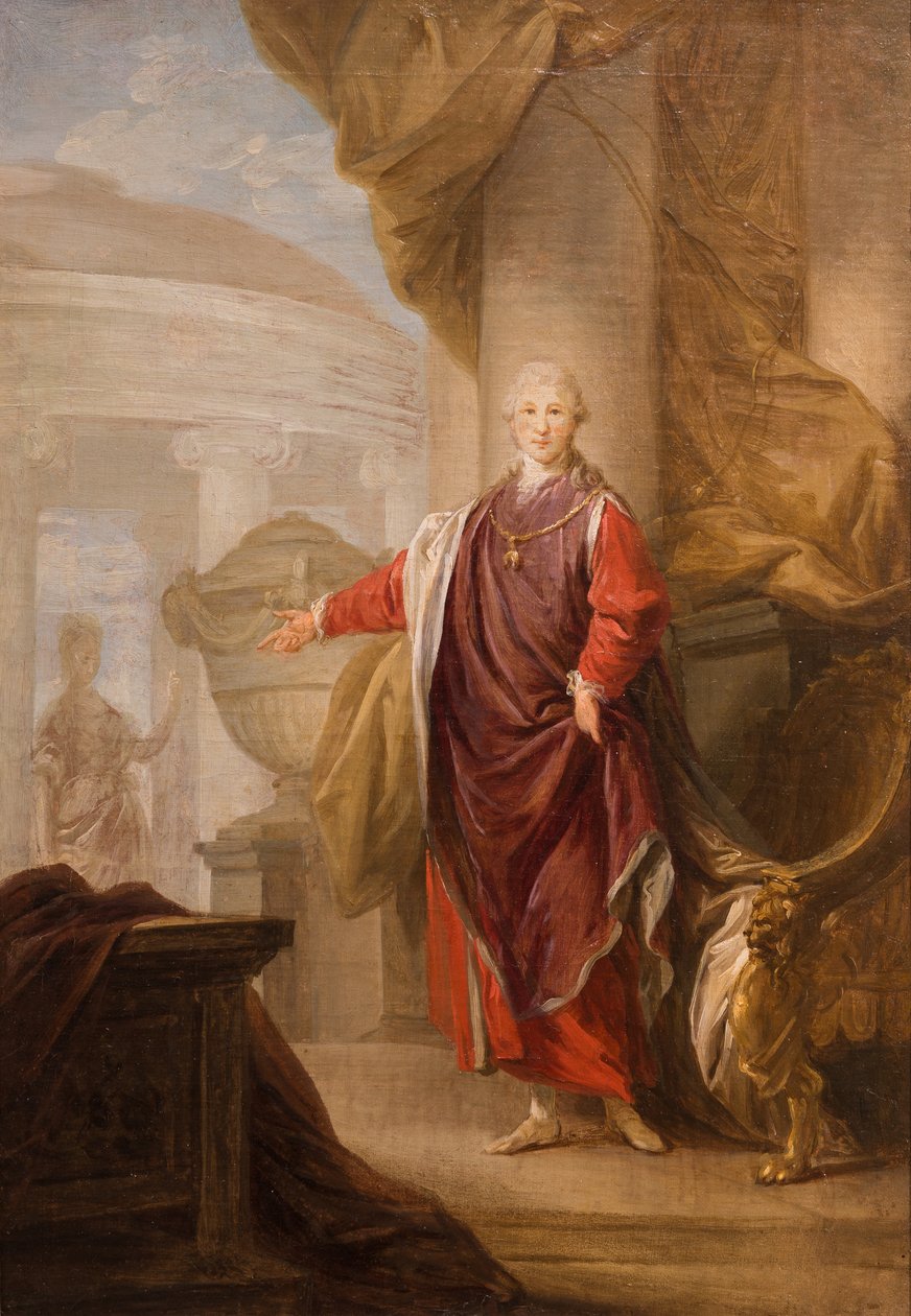 Portrait of Wenzel Anton, prince of Kaunitz-Rietberg 作者 约翰·施洗约翰·兰皮