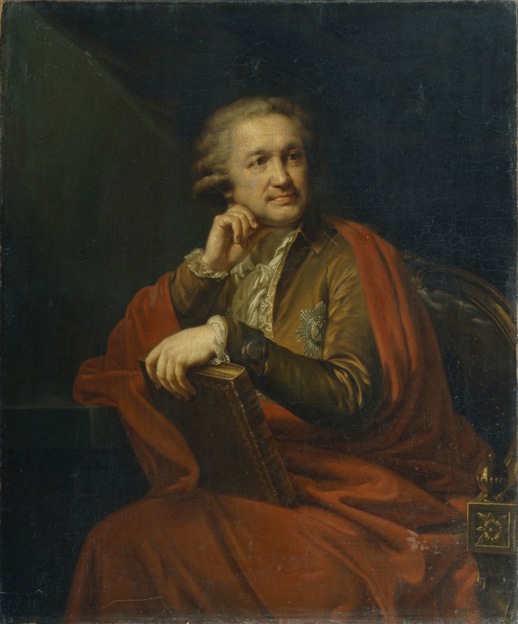 亚历山大·谢尔盖维奇·斯特罗加诺夫亲王肖像（1733-1811年，1793年） 作者 约翰·兰普的约翰·浸信会