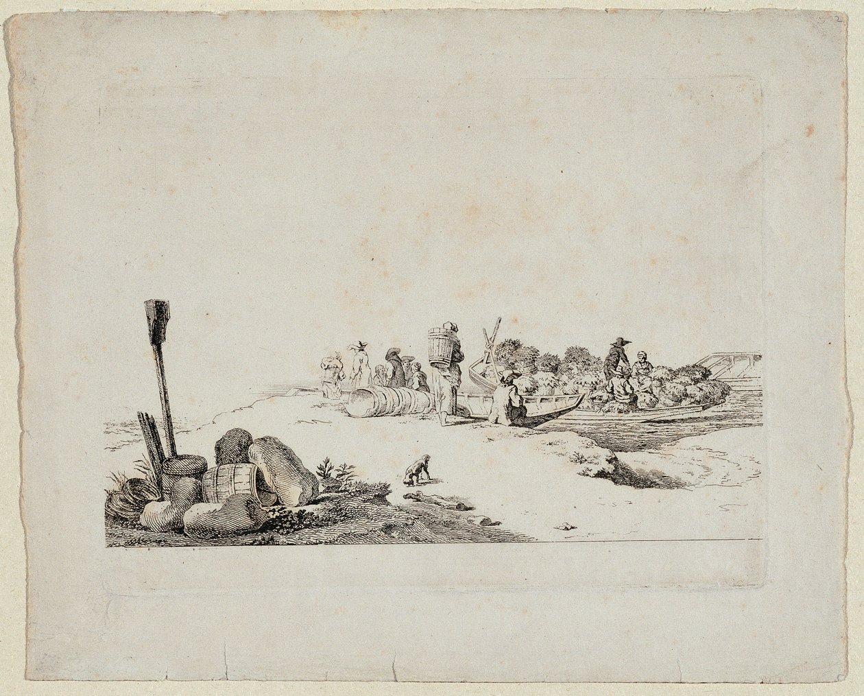 乡村风景 作者 约翰·克里斯汀·布兰德（Johann Christian Brand）