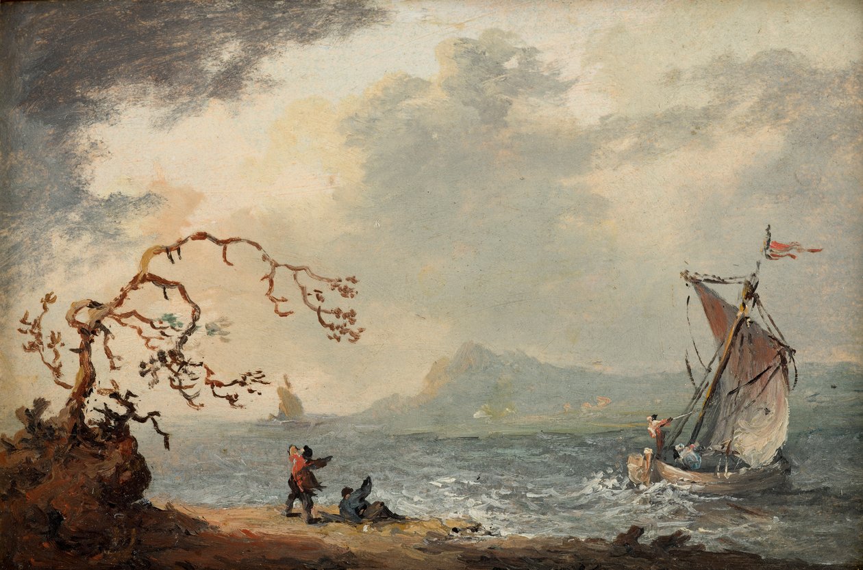 海景 作者 约翰·克里斯汀·布兰德（Johann Christian Brand）
