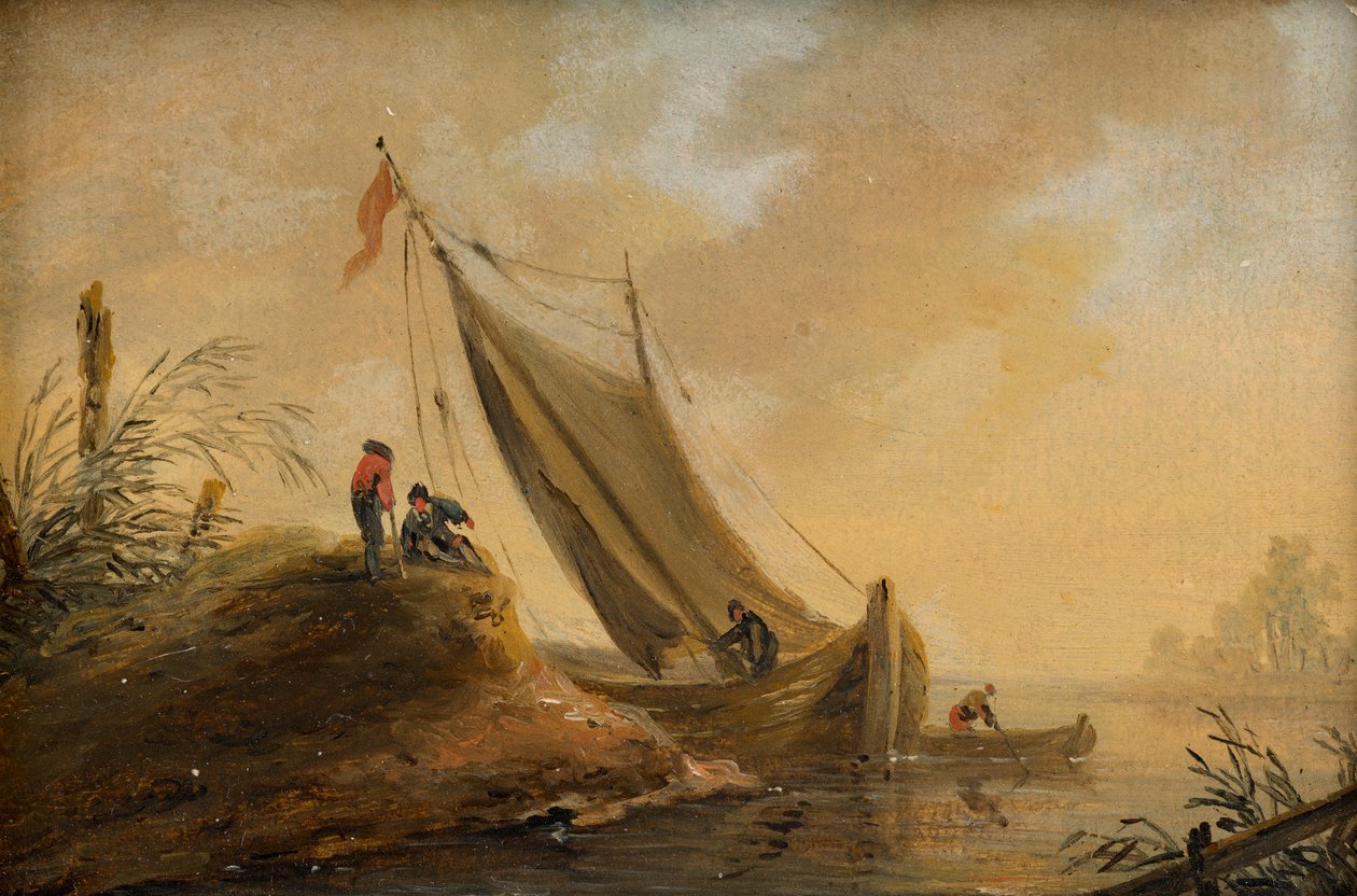 海景 作者 约翰·克里斯汀·布兰德（Johann Christian Brand）