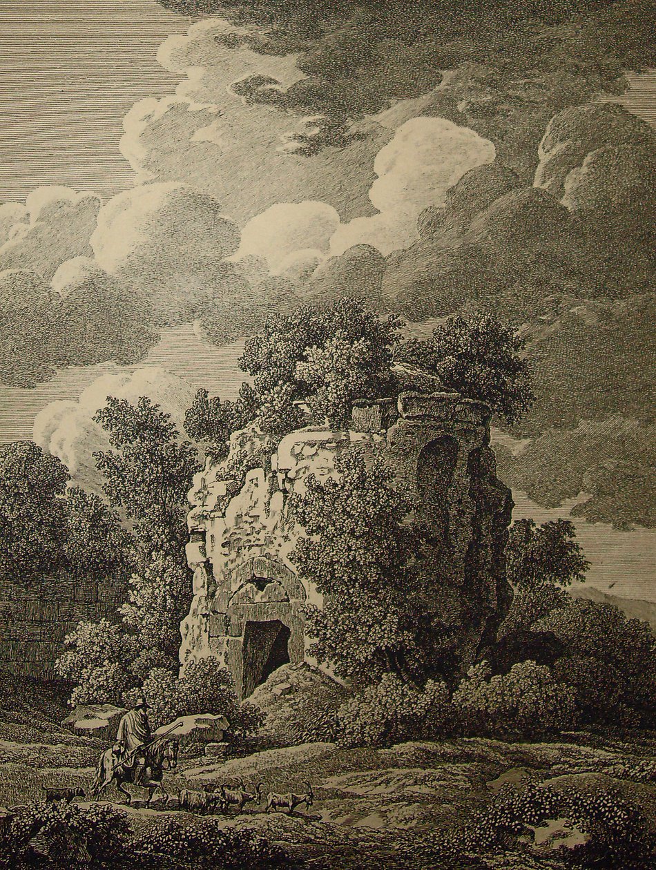 J C Reinhart 墓 Falerium 1796 作者 约翰·克里斯汀·赖因哈特（Johann Christian Reinhart）