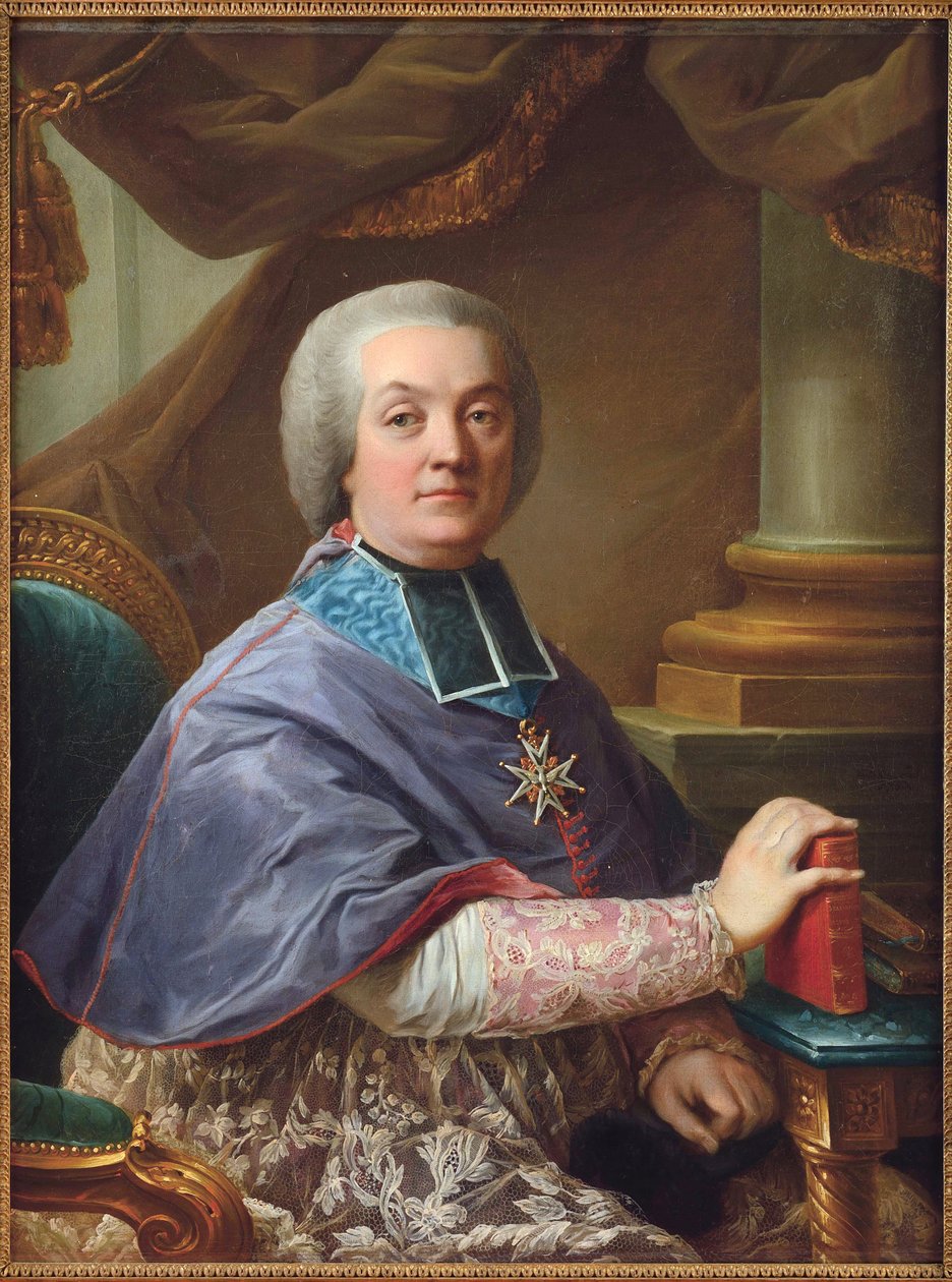 Armand de Roquelaure - Jean-Armand (Jean Armand) de Bessuejouls Roquelaure (1721-1818) ，作者 Heinsius, Johann Ernst (1731-1794)。 布面油画 作者 约翰·恩斯特·海因西斯（Johann Ernst Heinsius）