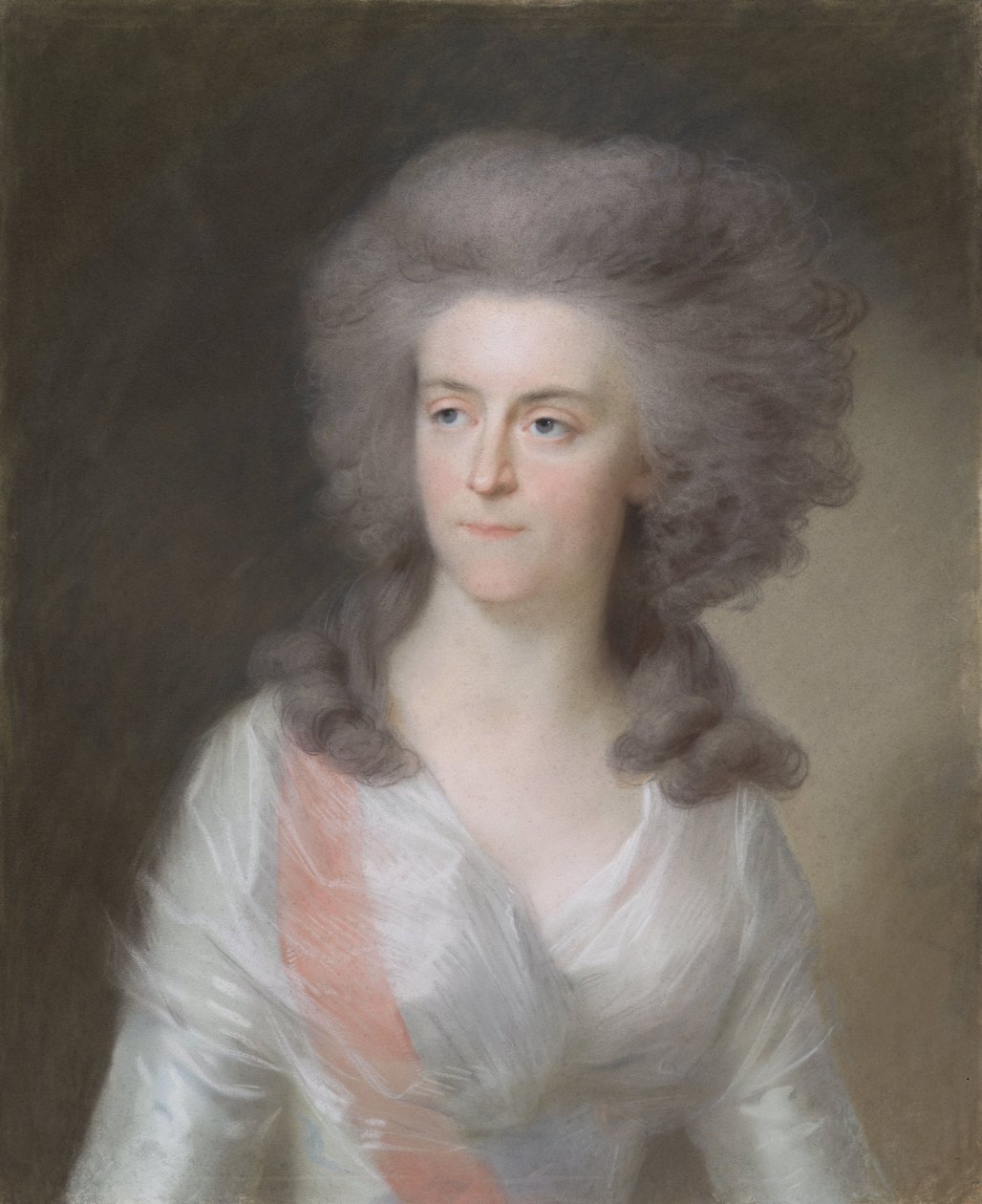 弗雷德里克-索菲亚-威廉敏娜（Frederika Sophia Wilhelmina，1751-1820 年），普鲁士公主。威廉五世亲王的妻子 作者 约翰·弗里德里希·奥古斯特·蒂施贝因