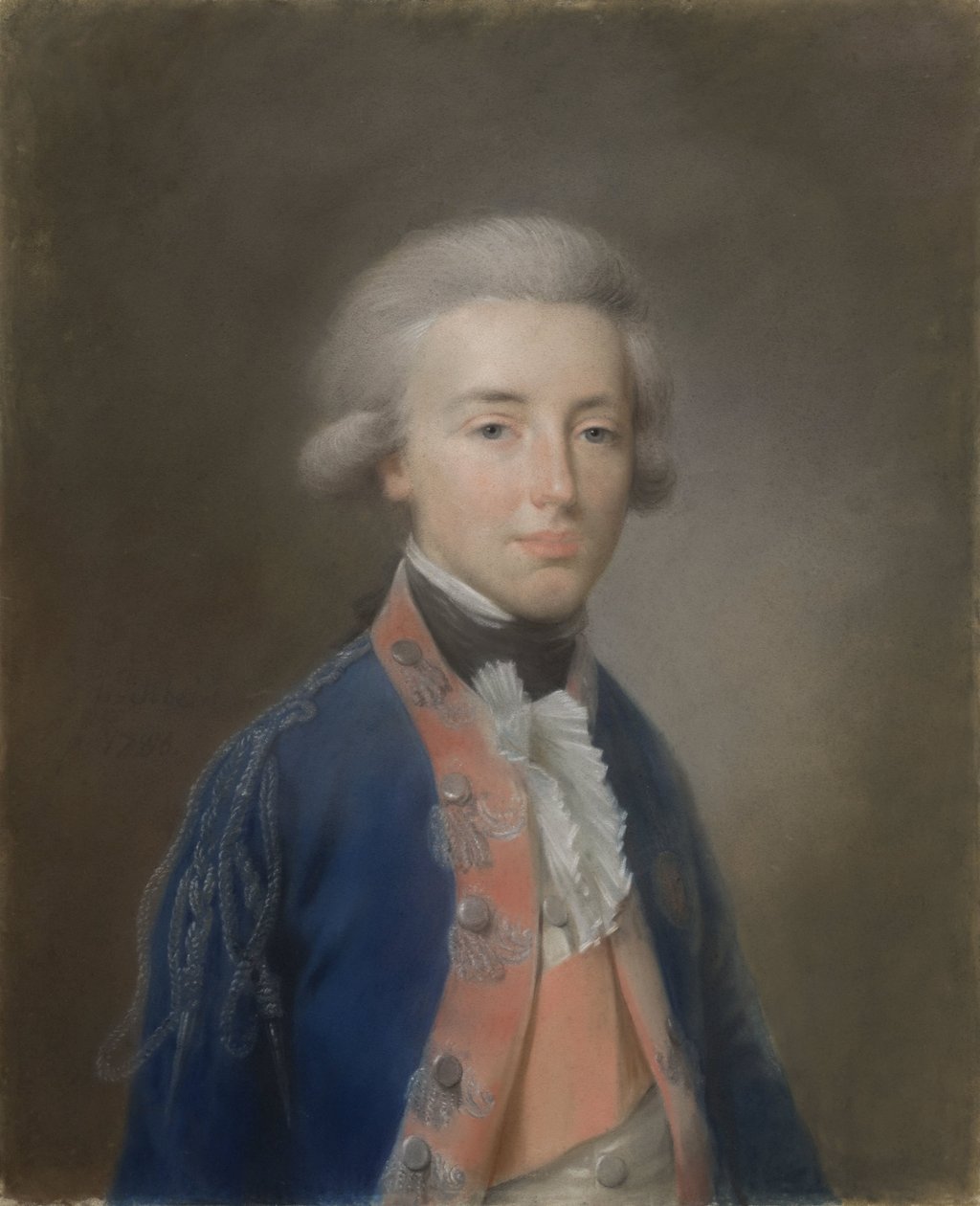 威廉-腓特烈（1772-1843 年），奥兰治-拿骚王子。威廉五世亲王（即后来的荷兰国王威廉一世）的长子 作者 约翰·弗里德里希·奥古斯特·蒂施贝因