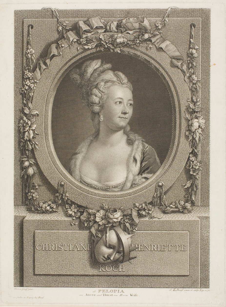 Christiane Henriette Koch 作者 约翰·弗里德里希·鲍斯