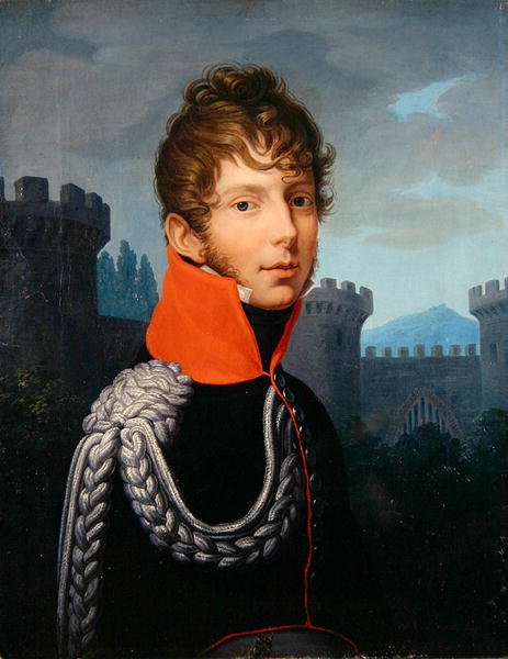 Wilhelm Friedrich Ernst von Dalwigk zu Schauenburg, 约1810（布面油画） 作者 约翰·弗里德里希·伯里