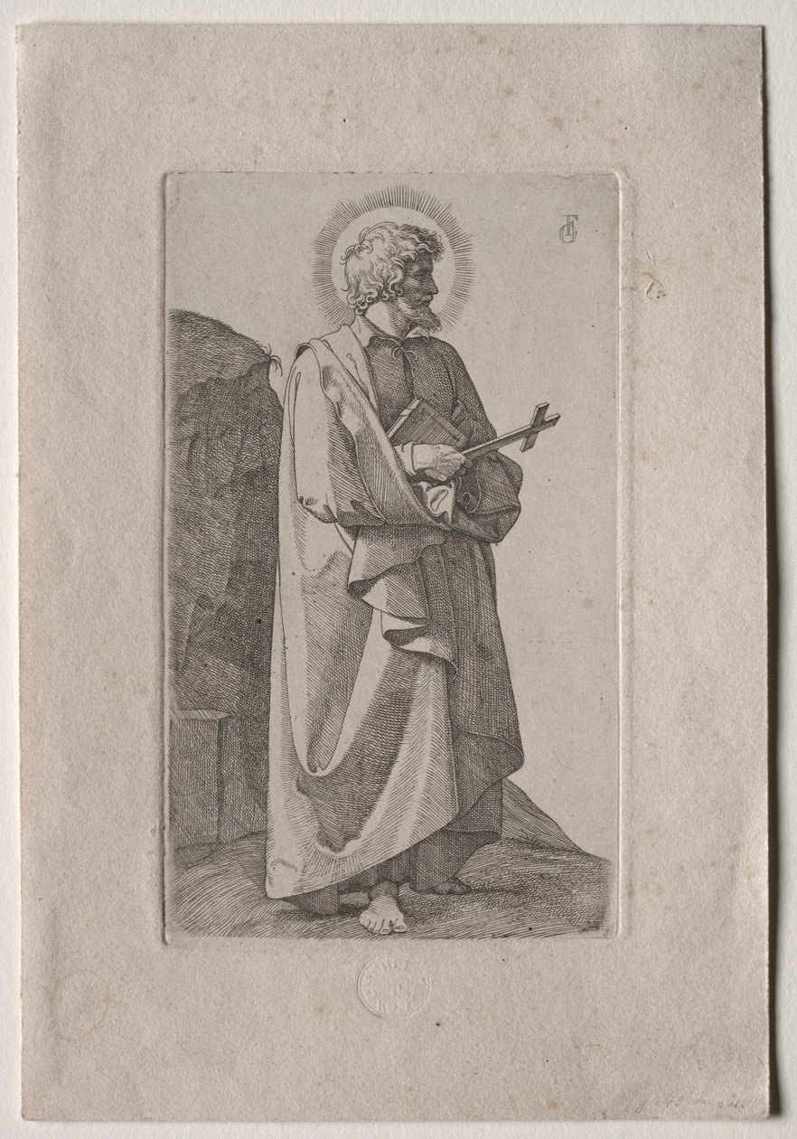 圣菲利普·内里（St. Philip Neri），1826年。 作者 约翰·弗里德里希·欧贝克