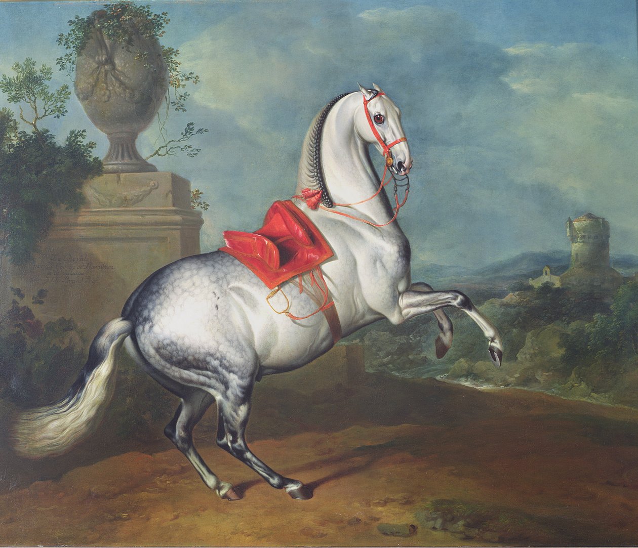 Dapple Grey Galloping 作者 约翰·乔治·汉密尔顿