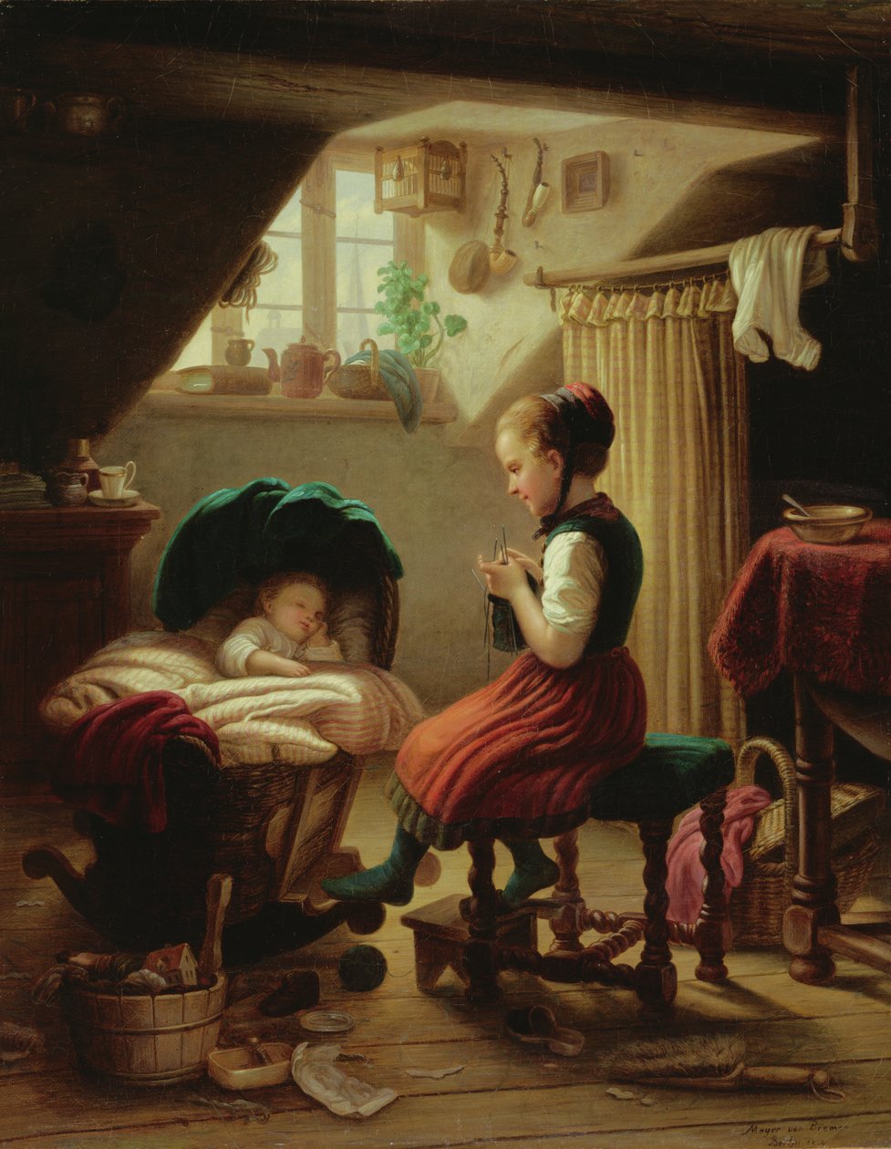 抚育小人物 作者 来自不来梅的约翰·乔治·迈耶（Johann Georg Meyer）