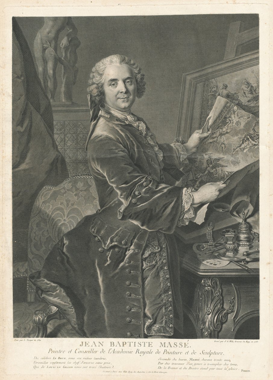 Jean Baptiste Massé 作者 路易·托克之后的约翰·乔治·威尔