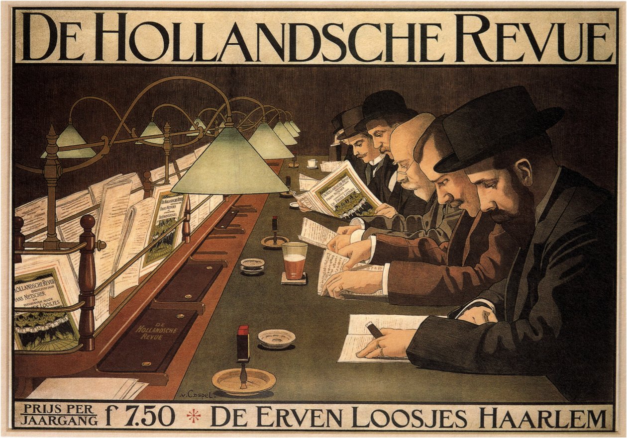 The Hollandsche Revue，1899年 作者 约翰·乔治·范·卡佩尔