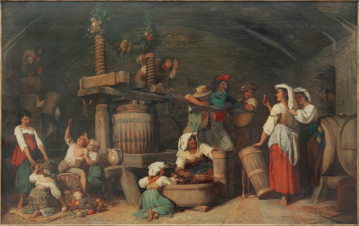 Römische Weinkelter 作者 约翰·海因里希·哈塞尔霍斯特
