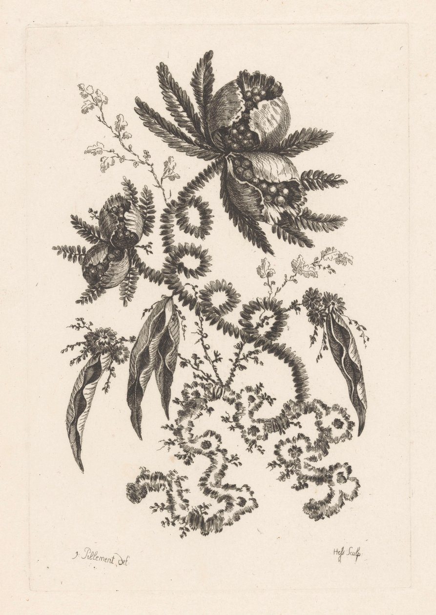 带浆果的花朵
巴洛克花卉（系列名称） 作者 约翰·海因里希·赫斯