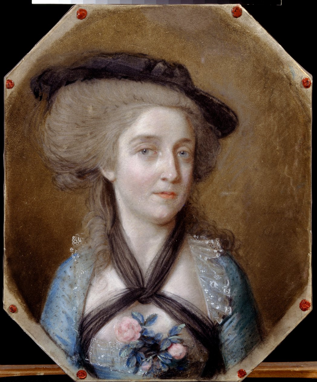 Portrait de Loewis de Menar (Levis de Menars)（梅纳尔的卢维斯肖像）。约翰-海因里希-施密特（Johann Hainrich Schmidt，1749-1829 年）的作品，粉彩铅笔画 作者 约翰·海因里希·施密特（Johann Heinrich Schmidt）