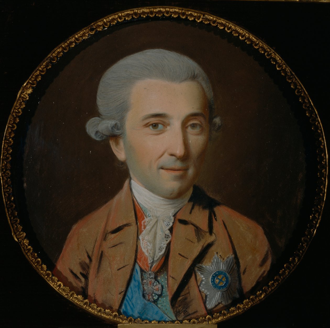 尼古拉·伊万诺维奇·萨尔捷科夫亲王的肖像1736-1816年，1780年代 作者 约翰·海因里希·施密特（Johann Heinrich Schmidt）