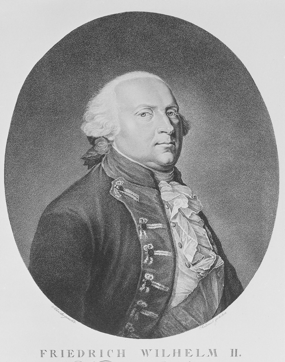 普鲁士的弗雷德里克威廉二世 作者 约翰·海因里希·施罗德（Johann Heinrich Schroder）