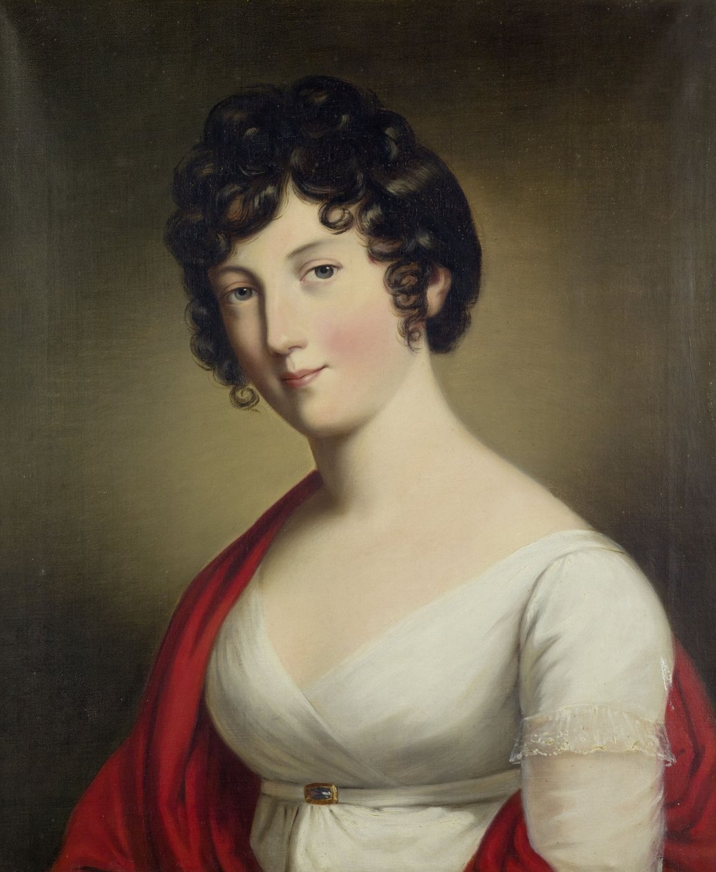 不伦瑞克公爵夫人巴登玛丽-Wolfenbüttel（1782-1808） 作者 约翰·海因里希·施罗德（Johann Heinrich Schroder）