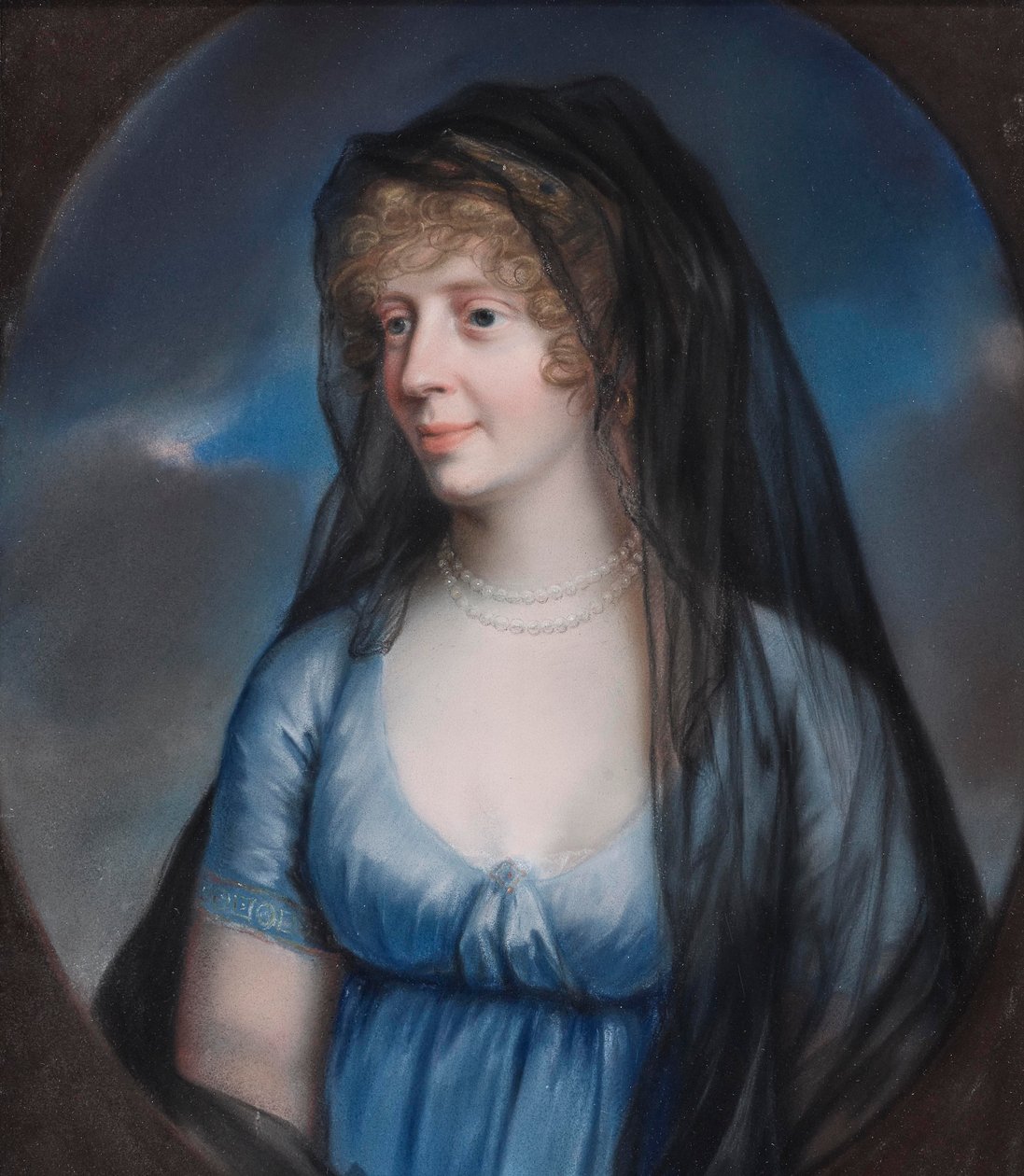 约翰-海因里希-施罗德（Johann Heinrich Schröder - Luise von Stolberg-Gedern）公主，萨克森-迈宁根的寡妇公爵夫人 作者 约翰·海因里希·施罗德（Johann Heinrich Schroder）