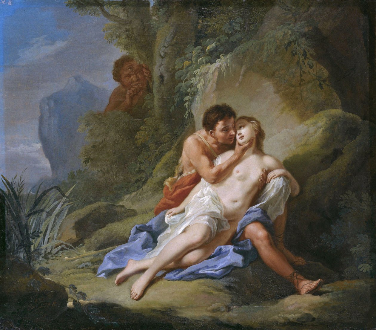 阿西斯和加拉蒂亚 作者 约翰·海因里希·蒂施贝恩（Johann Heinrich Tischbein）