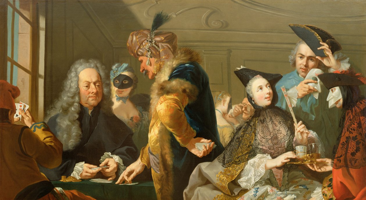 门厅里的赌徒 作者 约翰·海因里希·蒂施贝恩（Johann Heinrich Tischbein）