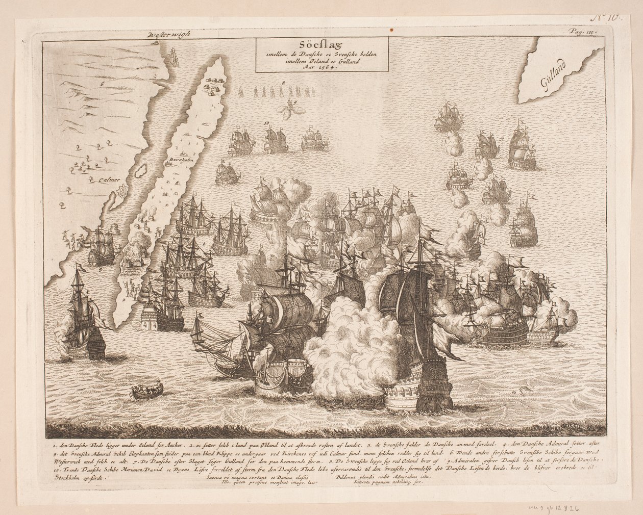 Øland 和 Gulland 海战，1564 年 作者 约翰·胡斯曼